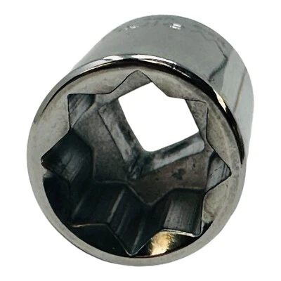 WRIGHT TOOL 3318 8 POINT STANDARD SAE SOCKET 9/16" 3/8" DRIVE NEW/NOS - Image 1 of 4