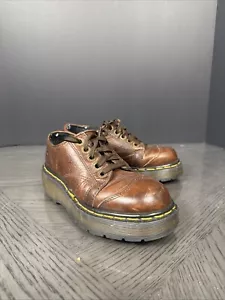 Vintage Dr. Doc Martens 8651 Plateau Keilabsatz Oxford Y2K Damen US Größe 3 - Bild 1 von 10