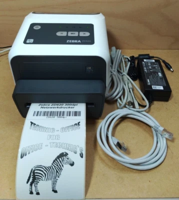 ZD42H43-C2EE00EZ Zebra ZD420 300dpi, Cutter, USB 2.0, USB-Host, Bluetooth, LAN - Bild 1 von 4
