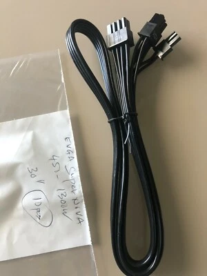 EVGA SuperNOVA  8 PIN TO  8 pin  PCIE VGA Power Supply Cable FOR 450-1300W 29 "  - Image 1 of 2