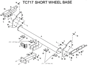 Towtrust Festflansch KFZ Anhängerkupplung für Mitsubishi Shogun SUV 2000-2007 - Bild 1 von 8