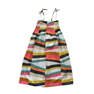 Abito midi con cravatta e spalle scoperte collezione Tea taglia 8 - Foto 1 di 4