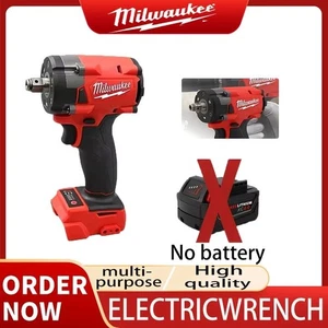 Milwaukee M18 Fuel 1/2" Compact Impact Wrench with Friction Ring - Picture 1 of 9