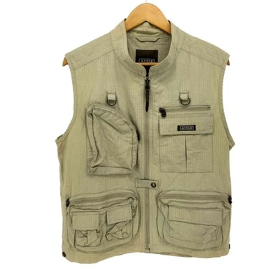 AIGLE Multi-pocket Nylon Fishing Vest Men's Used BAZZ-0 - Image 1 of 4