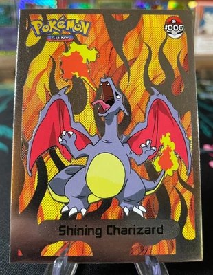 🔥#006 Shining Charizard Non-TCG 2024 POKEMON Card Kanto Peru Edition Foil NM🔥 - Image 1 of 2