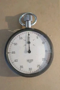 Vintage Heuer Stoppuhr Leonidas 7700 stop watch stopwatch Chronograph swiss made - Picture 1 of 13