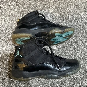 Nike Air Jordan 11 Retro High Gamma Blue Size 4.5Y  378037-006 Black Teal OG - Picture 1 of 12
