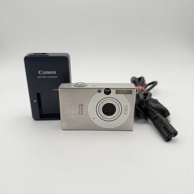 Canon IXUS 70 Silber - Kompakte Digitalkamera - Geprüft - Bild 1 von 4