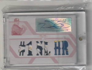 2008 Topps Triple Take Auto Relic Prince Fielder 1/1 RARE - Picture 1 of 1