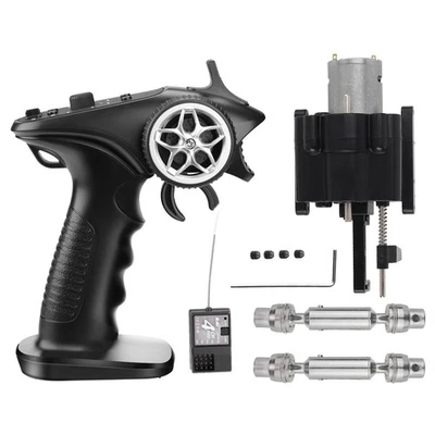 4CH 2.4G Radio Control Transmitter Shift Gearbox Set For WPL B14 MN99S RC Car - Image 1 of 4