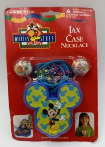 Tootsietoy - Mickeys Stuff Jax Case Necklace (Blue Case Mickey Mouse), NEW - Picture 1 of 1