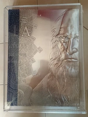 LIBRO DI PREGIO "LA LIRA SIAMO NOI" BASSORILIEVO IN ARGENTO EDITALIA Lire 1000 - Immagine 1 di 4