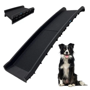 Rampa para perros plegable 154×39 cm - Ayuda de entrada para coche - hasta 75 kg - Imagen 1 de 6