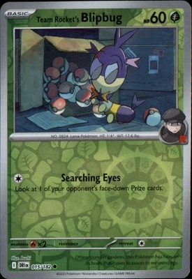 Team Rocket's Blipbug Reverse Holo Common SV10: Destined Rivals 015/182 NM - Image 1 of 2