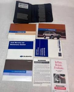 2006 Subaru Forester OEM Owner’s Manual Set W/Factory Case-Used - Imagen 1 de 9