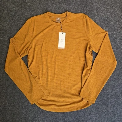 Camisa de golf CALIA con textura de tejido para mujer grande naranja manga larga acanalada Top nueva con etiquetas Foto 1 de 4