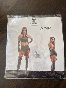 Playhaus Kostüm Sexy Ninja Damen Gr. S/XS Small mit Zubehör Neu - Bild 1 von 5