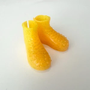 Monster High Neighton Rot Freaky Fusion Botas Amarillo Brillo Zapatos de Repuesto - Imagen 1 de 6