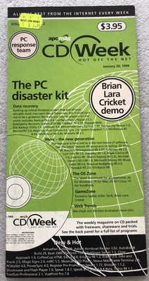 apcmag The PC disaster kit / Brian Lara Cricket Demo CD ROM - Image 1 of 3
