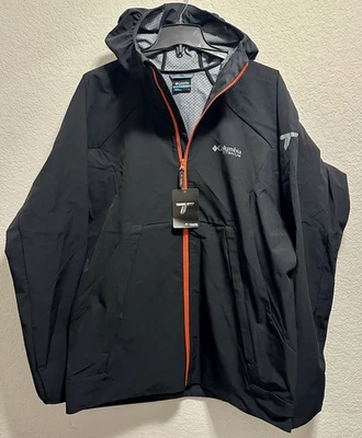 Chaqueta Softshell Negra Grande Titanio Platino Pico ¡Nueva! Foto 1 de 4