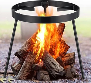 Lagerfeuer Dreibein zum Kochen - Outdoor Feuerstellenständer für Dutch Oven & Grillplatte - Bild 1 von 12