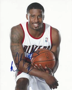 WESLEY MATTHEWS AUTOGRAPH SIGNED 8X10 PHOTO PORTLAND TRAIL BLAZERS NBA COA - Picture 1 of 1