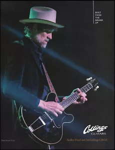 Audley Freed 2018 Collings I-30 LC guitar advertisement 8 x 11 ad print - Imagen 1 de 3