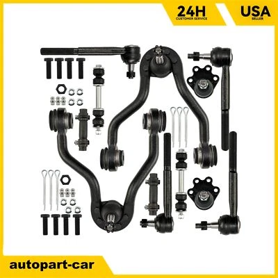 12x Brazos de control superiores delanteros barra estabilizadora barra de amarre para Chevrolet 1500 GMC K2500 Yukon Foto 1 de 4