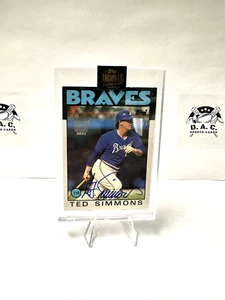 Topps Archives Signature Series 2022 - Edición Jugador Retirado Buybacks Ted... - Imagen 1 de 2