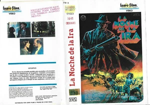 LA NOCHE DE LA IRA DE JAVIER ELORRIETA RARA VHS - Imagen 1 de 1