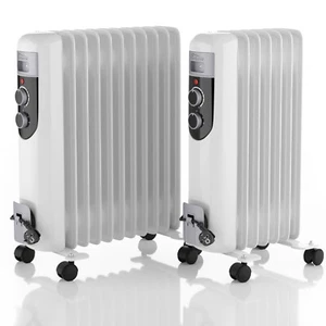 TroniTechnik Ölradiator Elektroheizung bis 2500W Radiator Öl Heizkörper Heizung - Bild 1 von 16