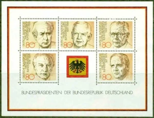 GERMANY (GFR) -1982–PRESIDENTS 1949-1979 -VF* - Picture 1 of 1