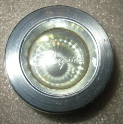 1966 CHRYSLER NEWPORT WINDSOR 300 NEW YORKER HORN CAP BUTTON  EMBLEM ORIGINAL - Image 1 of 4
