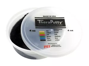 Cando Theraputty Standard Hand Exercise Putty - 4 oz - Black - X-firm - Picture 1 of 3