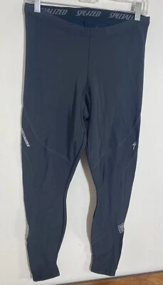 Legging Specialized Talla XL Negro Forrado de Vellón Ciclismo Ciclismo Cremallera en el Tobillo Foto 1 de 4