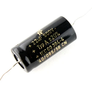 Axial Aluminium Electrolytic Capacitor, A Series F&T - Picture 1 of 1