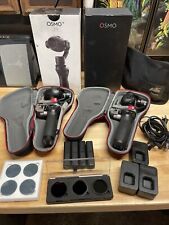 2X DJI Osmo Lot  - 2 Cameras (1 + Plus 3.5 Zoom) Stabilizer Box Cases Filters 4K