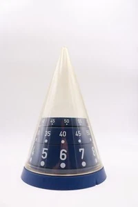 Berendsohn Cone Clock, Blau mit Pinguin Hechinger Quartz Time / Zapfen Uhr #W - Picture 1 of 9