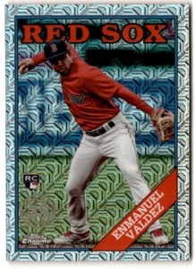 2023 Topps '88 Silver Pack Chrome Enmanuel Valdez Rookie #T88CU-20 Boston Red - Picture 1 of 2