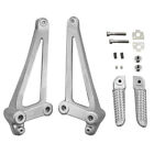 Passenger Rear Foot Pegs For Yamaha 2009 2010 2011 Yzf R1 Footrest Brackets
