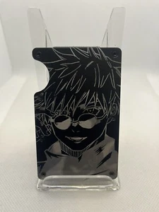 Gojo Satoru Metal Minimalist Wallet Card Case From Jujutsu Kaisen Anime - Picture 1 of 9