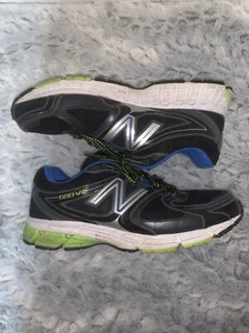 New Balance Mens 680 V2 Running Shoes Black M680BB2 Low Top Lace Up Mesh Sz 10.5 - Picture 1 of 6