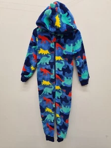 Matalan Boys all in one pyjama soft fleece dinosaurs print 2-3 yrs - Picture 1 of 3