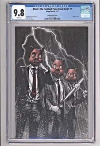 ¿Cuál es el lugar más alejado de aquí? #1 Mico Suayan Spot Color Variante CGC 9,8 - Imagen 1 de 3