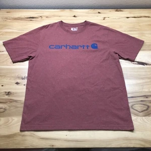 Carhartt K195 Mens Apple Butter Heather Graphic Short Sleeve T-Shirt Size Large - Picture 1 of 5