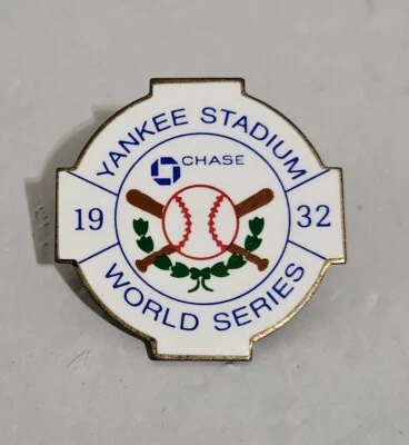 NY New York Yankees pin 1932 WS World Series Chase - Image 1 of 2