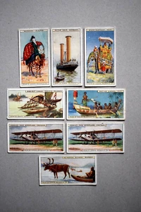 1925 CADBURY BOURNVILLE COCOA PART SET OF 7 + 1 DUPLICATE VG - Picture 1 of 2