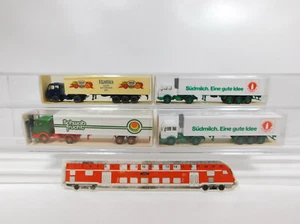 4x wiking H0 1:87 Autoarticolato MB / Mercedes: 542+543 Latte Sud, Mint + Box # - Foto 1 di 5