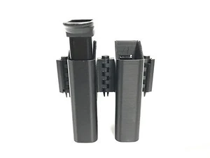 eAMP Enforcer H&K P2000 USP40C LEO/Border Patrol Dual Mag Pouch MagP0471-B - Imagen 1 de 10