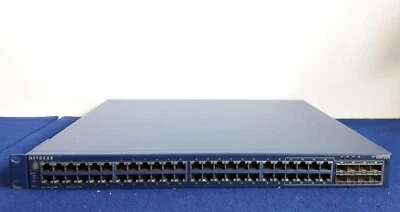 Netgear GSM7352S 48+4 Gigabit L3 managed Switch No Rack mount ear - Image 1 of 4